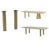 Masa living | model DOUBLE LUNE - eScaun.ro