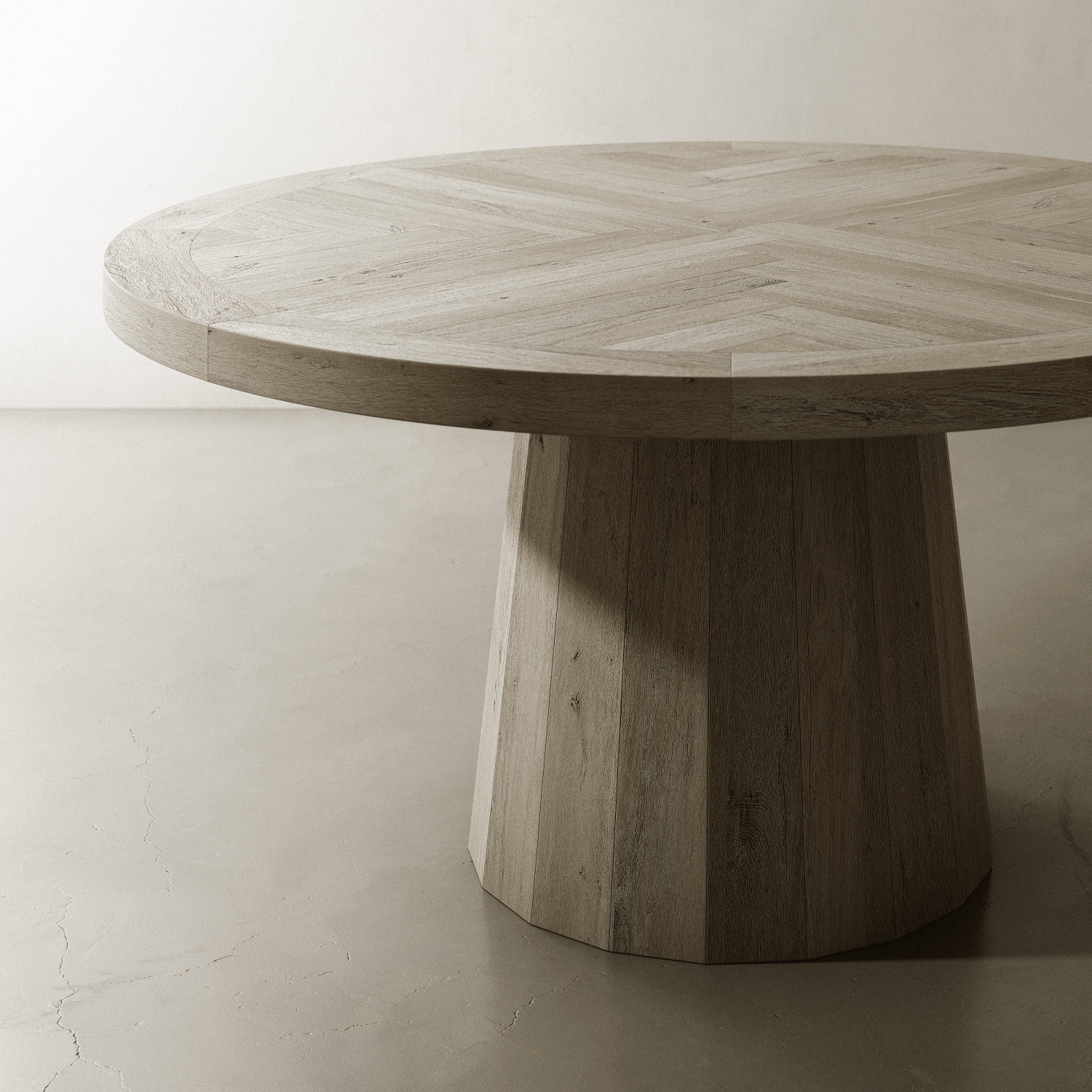 Masa rotunda din lemn masiv | model RODO - eScaun.ro