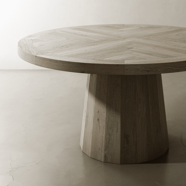 Masa rotunda din lemn masiv | model RODO - eScaun.ro