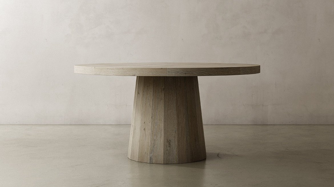Masa rotunda din lemn masiv | model RODO - eScaun.ro