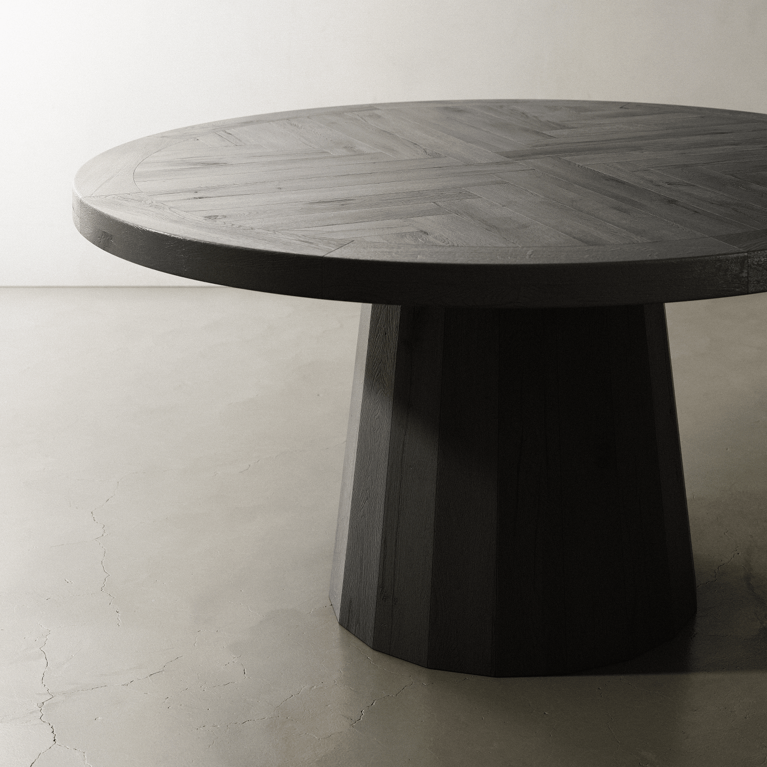 Masa rotunda din lemn masiv | model RODO - eScaun.ro