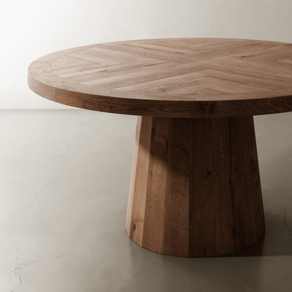 Masa rotunda din lemn masiv | model RODO - eScaun.ro