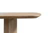 Masa semi-ovala din lemn masiv | model SEAT - eScaun.ro