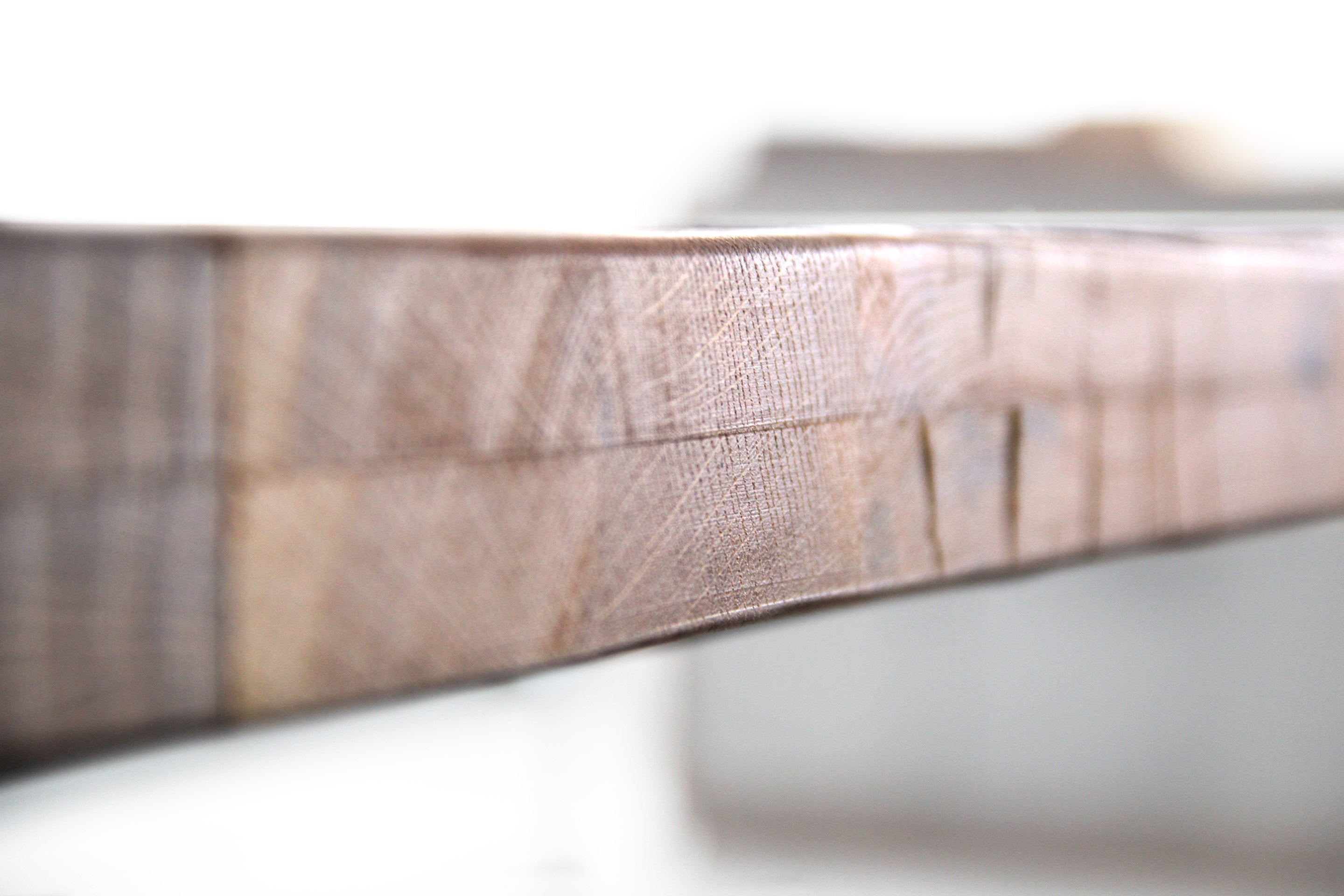 Masa de lemn si picioare din sticla • model Oak Glass