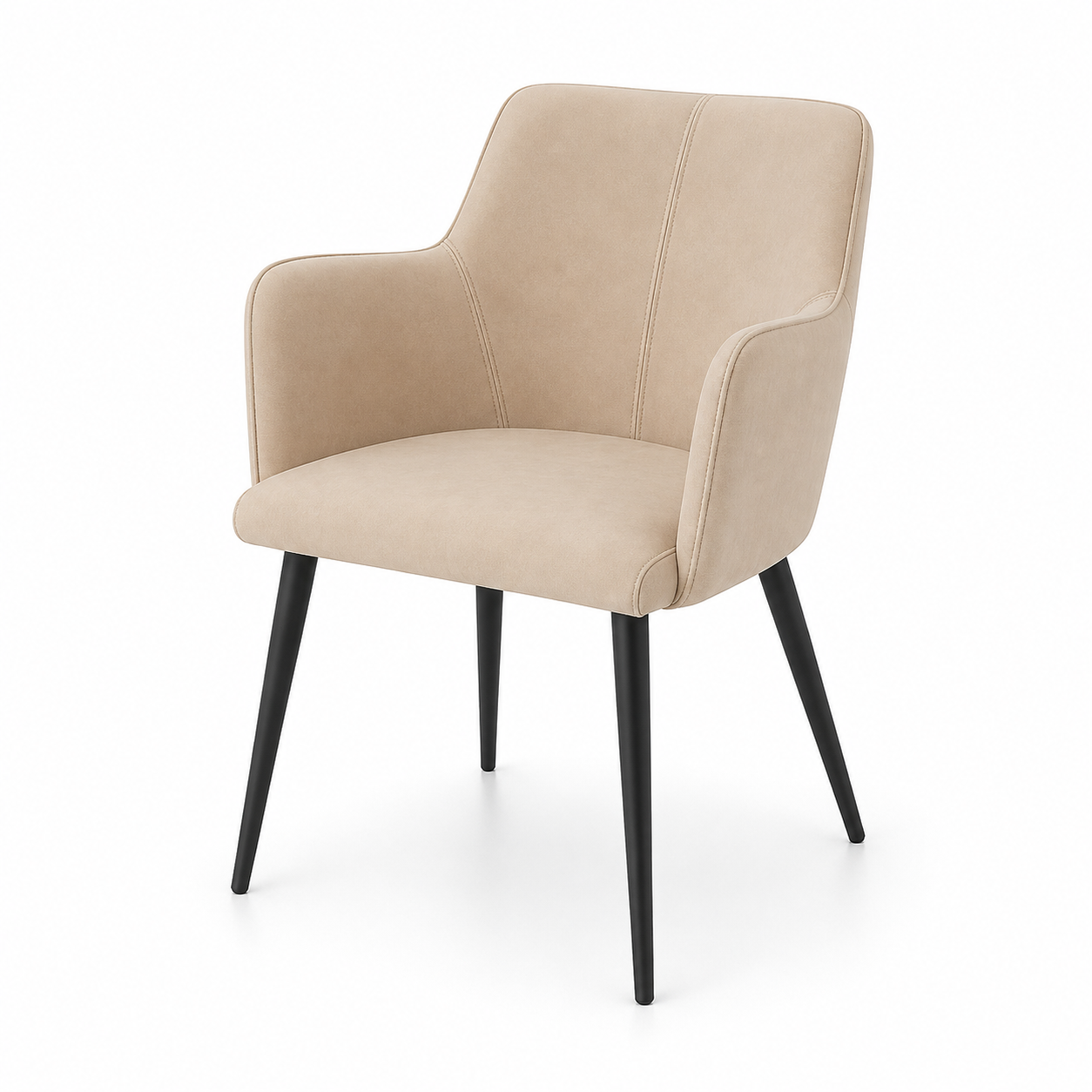 Scaun catifea BEJ | model RESI