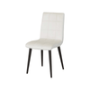 Scaun alb din catifea | model LUXY - eScaun.ro