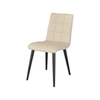 Scaun alb din catifea | model LUXY - eScaun.ro