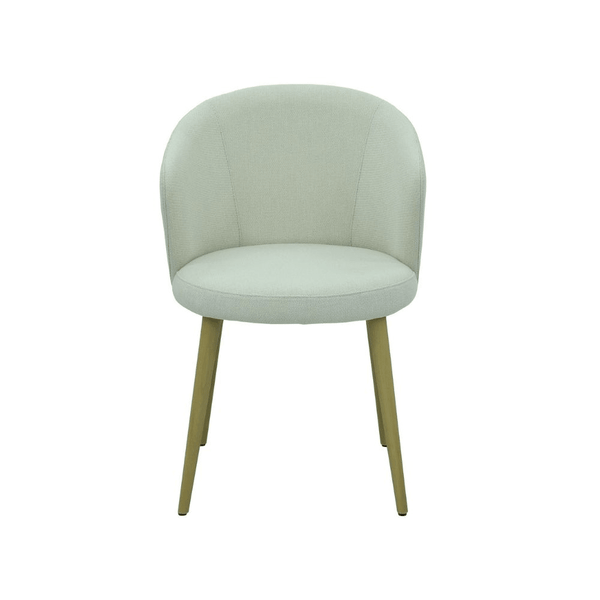 Scaun alb din material | model JAY - eScaun.ro
