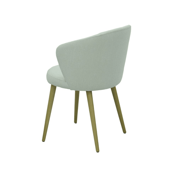 Scaun alb din material | model JAY - eScaun.ro