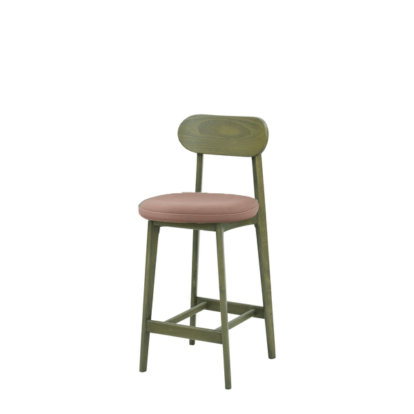 Scaun bar catifea ALBASTRA | model CLEO - eScaun.ro