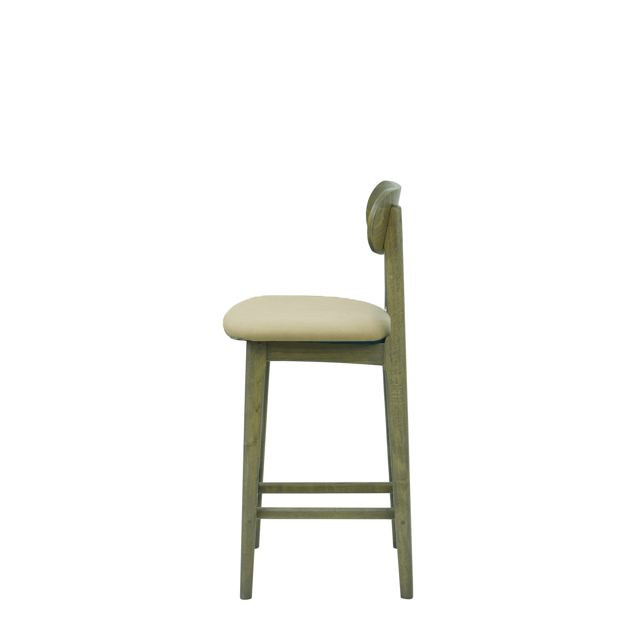 Scaun bar catifea ALBASTRA | model CLEO - eScaun.ro