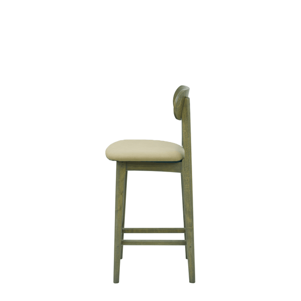 Scaun bar catifea ALBASTRA | model CLEO - eScaun.ro