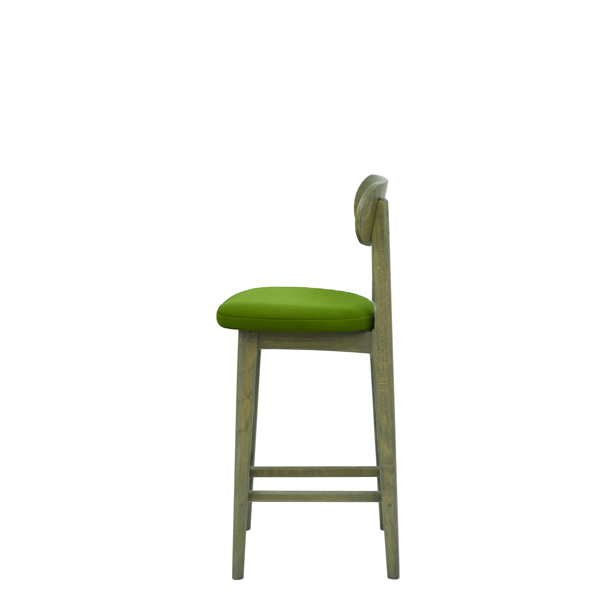 Scaun bar catifea ALBASTRA | model CLEO - eScaun.ro
