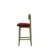 Scaun bar catifea ALBASTRA | model CLEO - eScaun.ro