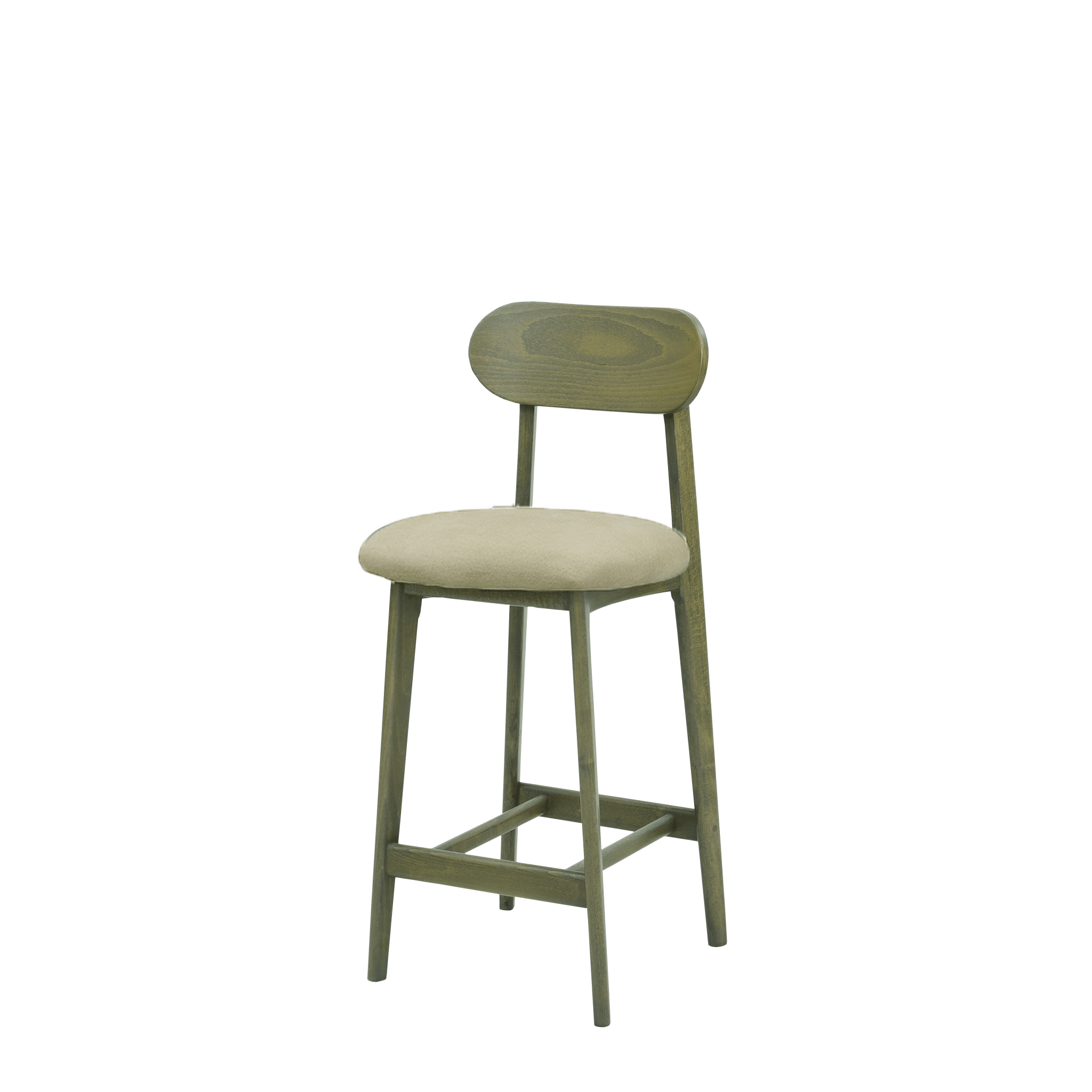 Scaun bar catifea ALBASTRA | model CLEO - eScaun.ro