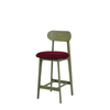 Scaun bar catifea ALBASTRA | model CLEO - eScaun.ro