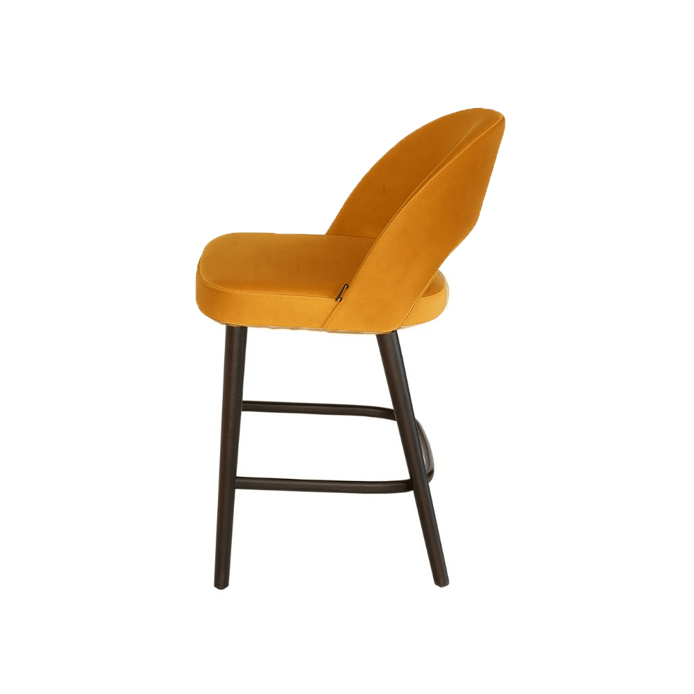 Scaun bar catifea ALBASTRA | model EXPRES - eScaun.ro