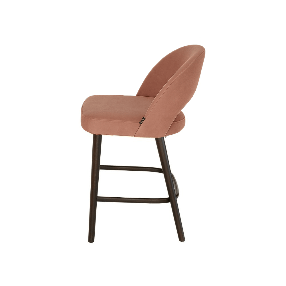 Scaun bar catifea ALBASTRA | model EXPRES - eScaun.ro