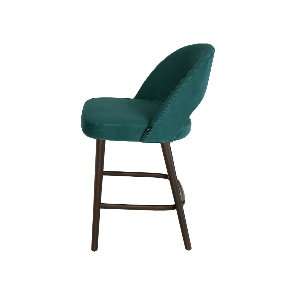 Scaun bar catifea ALBASTRA | model EXPRES - eScaun.ro