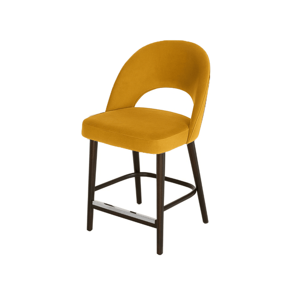 Scaun bar catifea ALBASTRA | model EXPRES - eScaun.ro