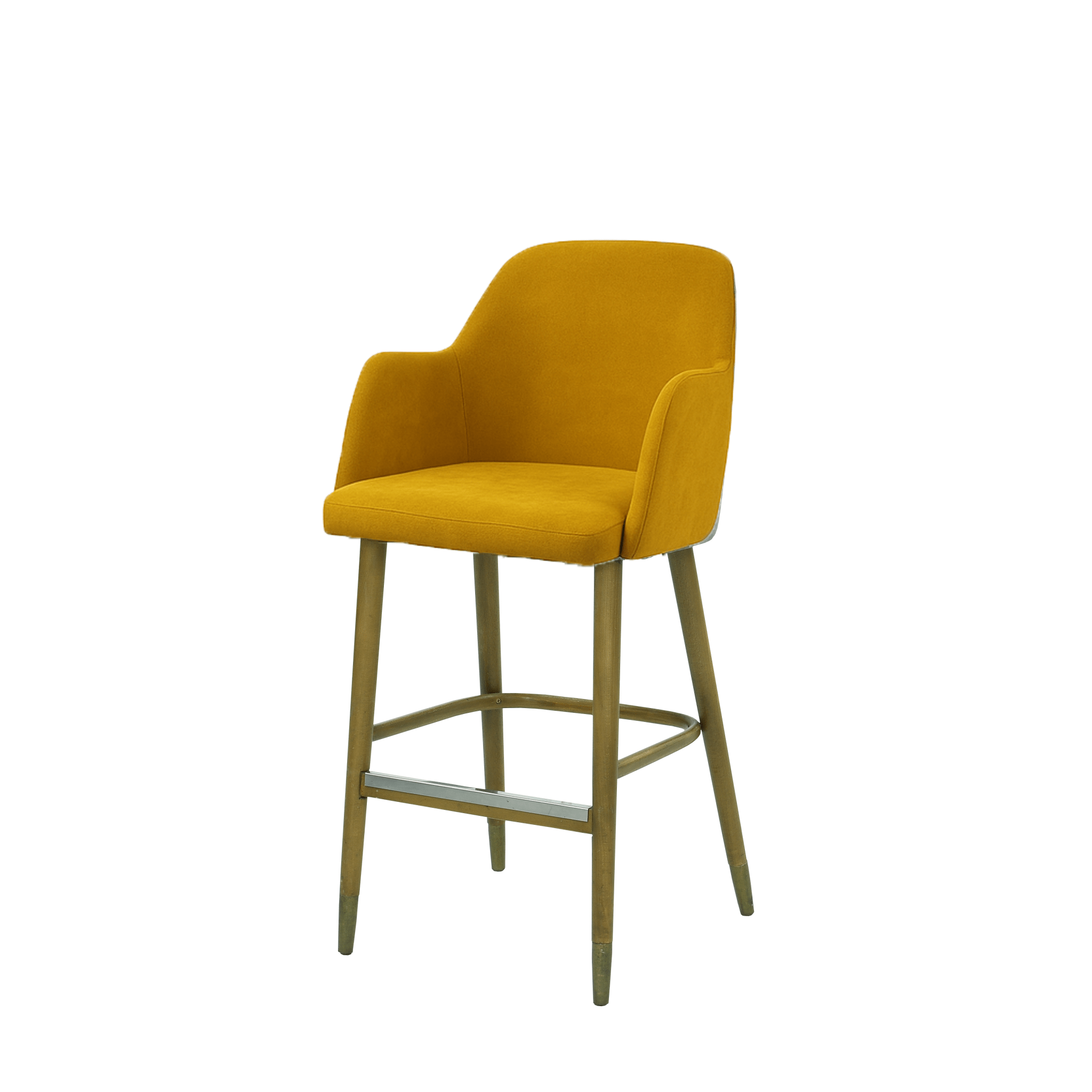 Scaun bar catifea ALBASTRA | model PINO - eScaun.ro