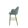 Scaun bar catifea ALBASTRA | model PINO - eScaun.ro