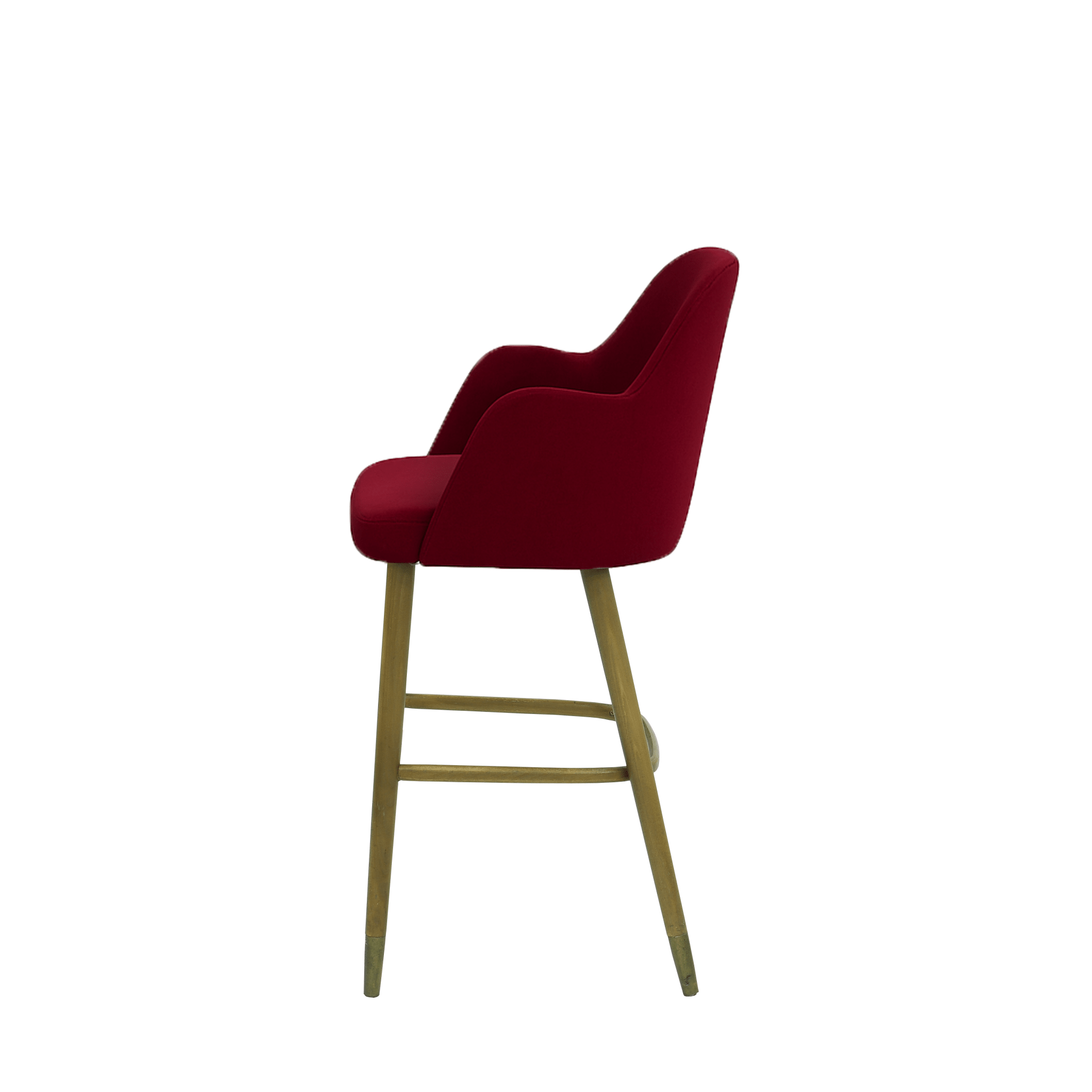 Scaun bar catifea ALBASTRA | model PINO - eScaun.ro