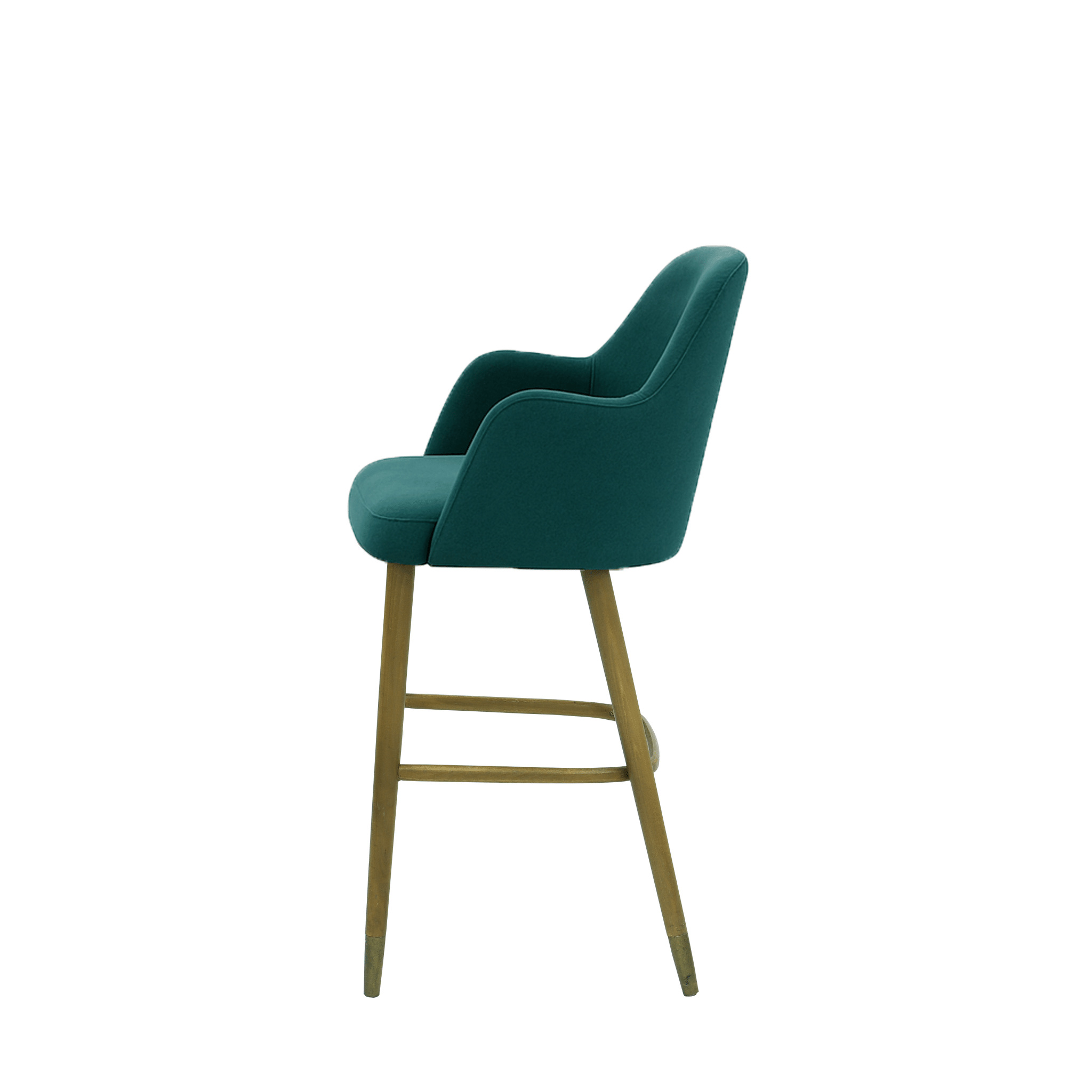Scaun bar catifea ALBASTRA | model PINO - eScaun.ro