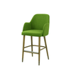Scaun bar catifea ALBASTRA | model PINO - eScaun.ro