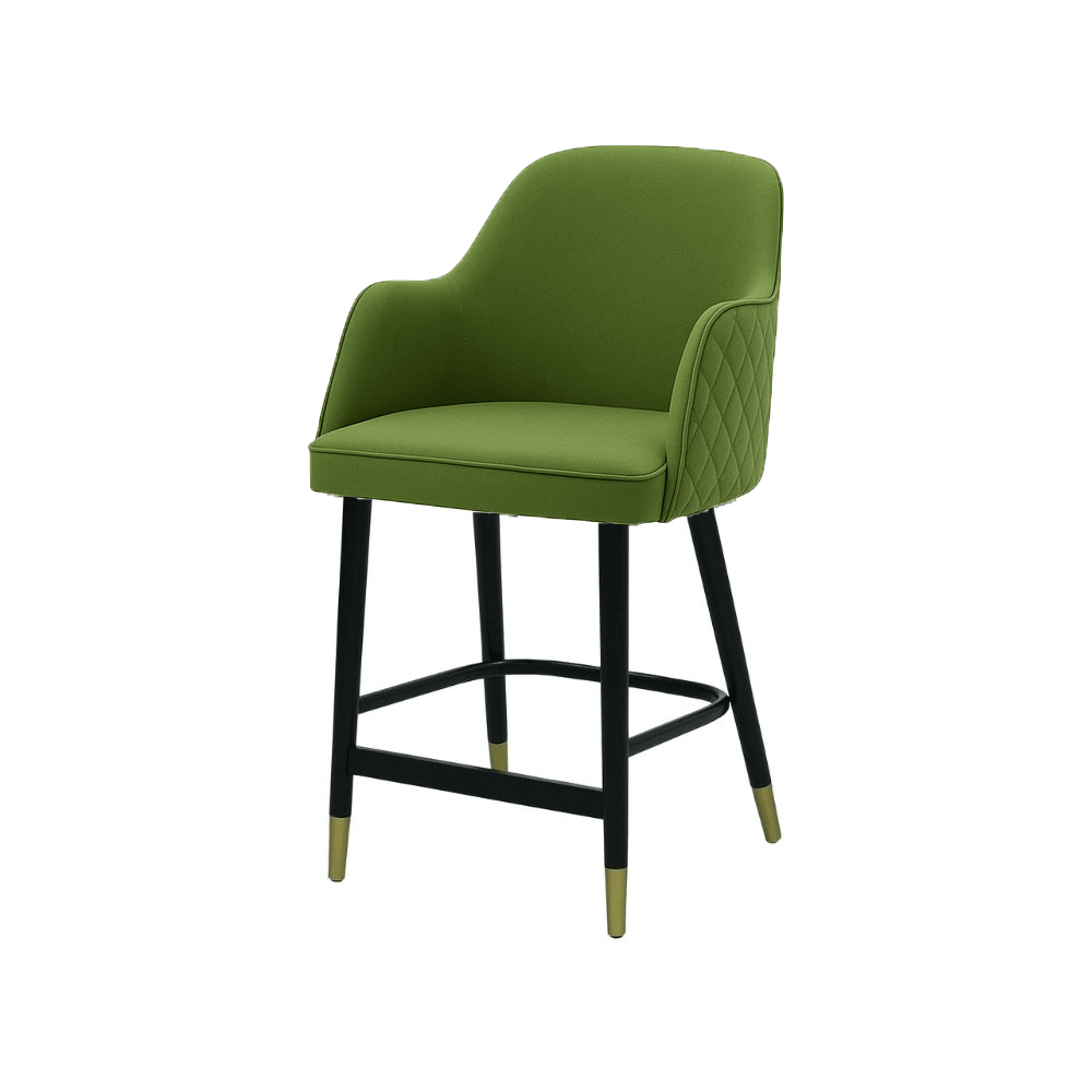 Scaun bar catifea ALBASTRA | model PINO X - eScaun.ro
