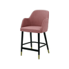 Scaun bar catifea ALBASTRA | model PINO X - eScaun.ro
