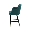 Scaun bar catifea ALBASTRA | model PINO X - eScaun.ro