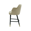 Scaun bar catifea ALBASTRA | model PINO X - eScaun.ro