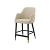 Scaun bar catifea ALBASTRA | model PINO X - eScaun.ro