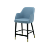Scaun bar catifea ALBASTRA | model PINO X - eScaun.ro