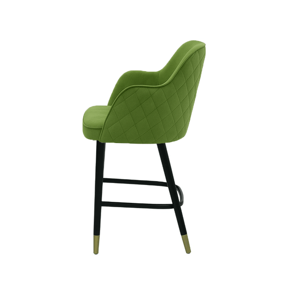Scaun bar catifea ALBASTRA | model PINO X - eScaun.ro