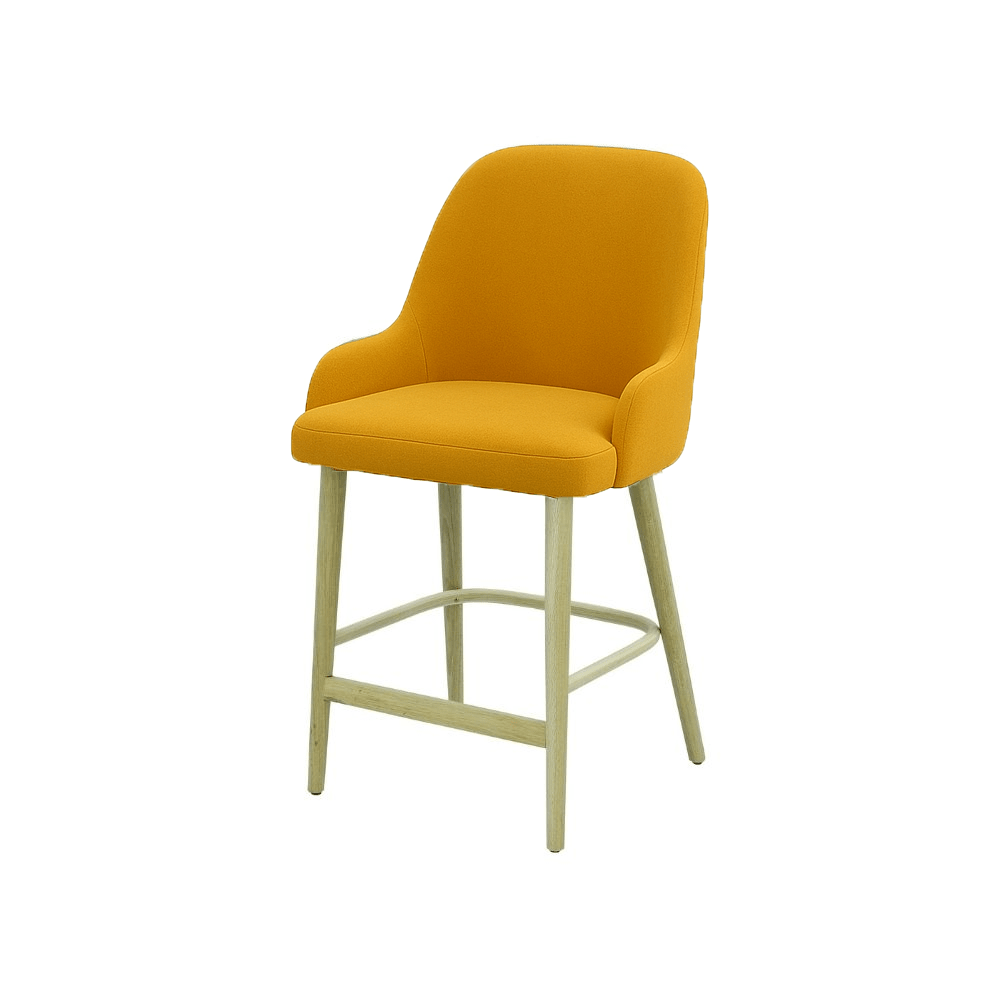 Scaun bar catifea ALBASTRA | model ROCCO - eScaun.ro