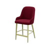 Scaun bar catifea ALBASTRA | model ROCCO - eScaun.ro