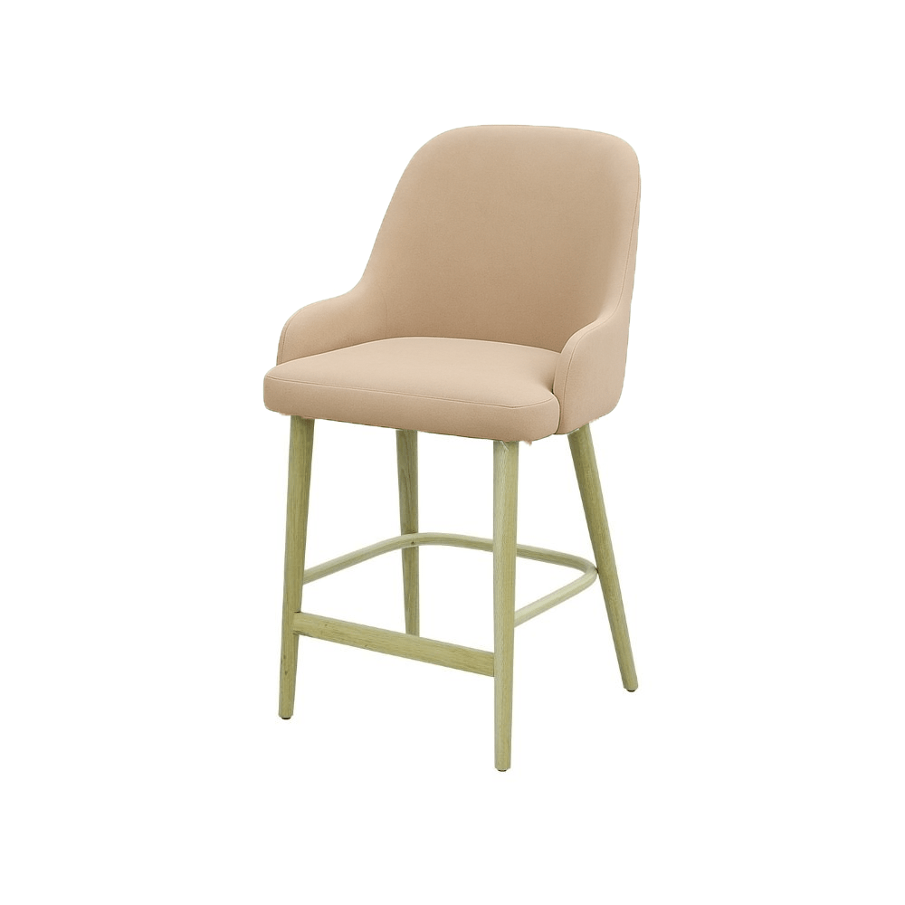 Scaun bar catifea ALBASTRA | model ROCCO - eScaun.ro