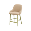Scaun bar catifea ALBASTRA | model ROCCO - eScaun.ro