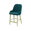 Scaun bar catifea ALBASTRA | model ROCCO - eScaun.ro