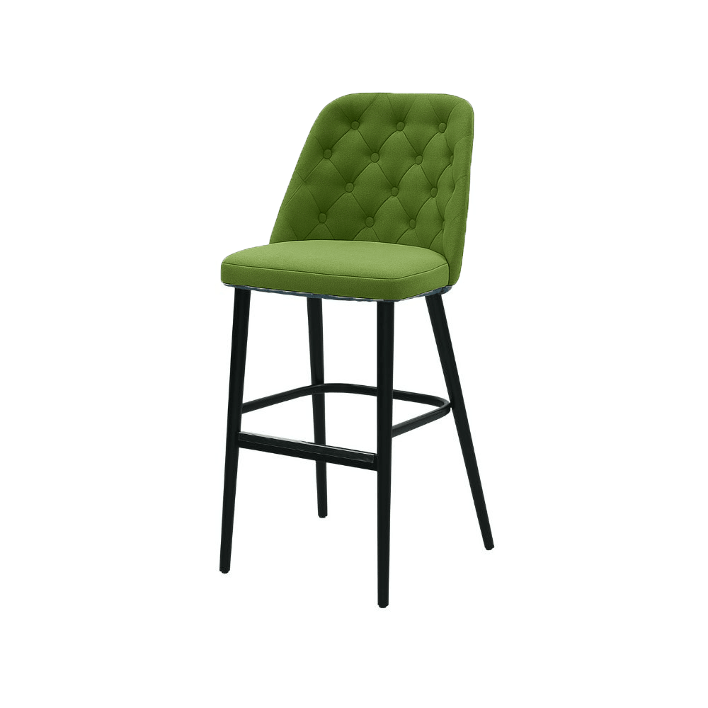 Scaun bar catifea ALBASTRA | model SCOT - eScaun.ro