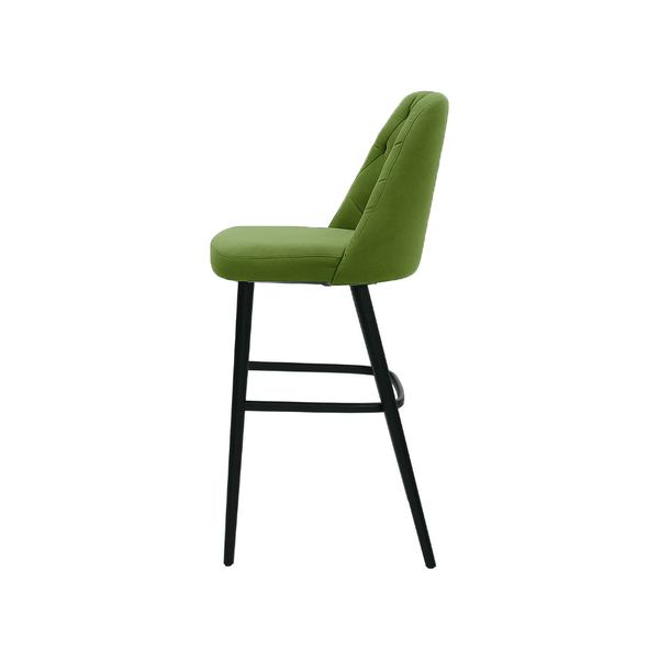Scaun bar catifea ALBASTRA | model SCOT - eScaun.ro