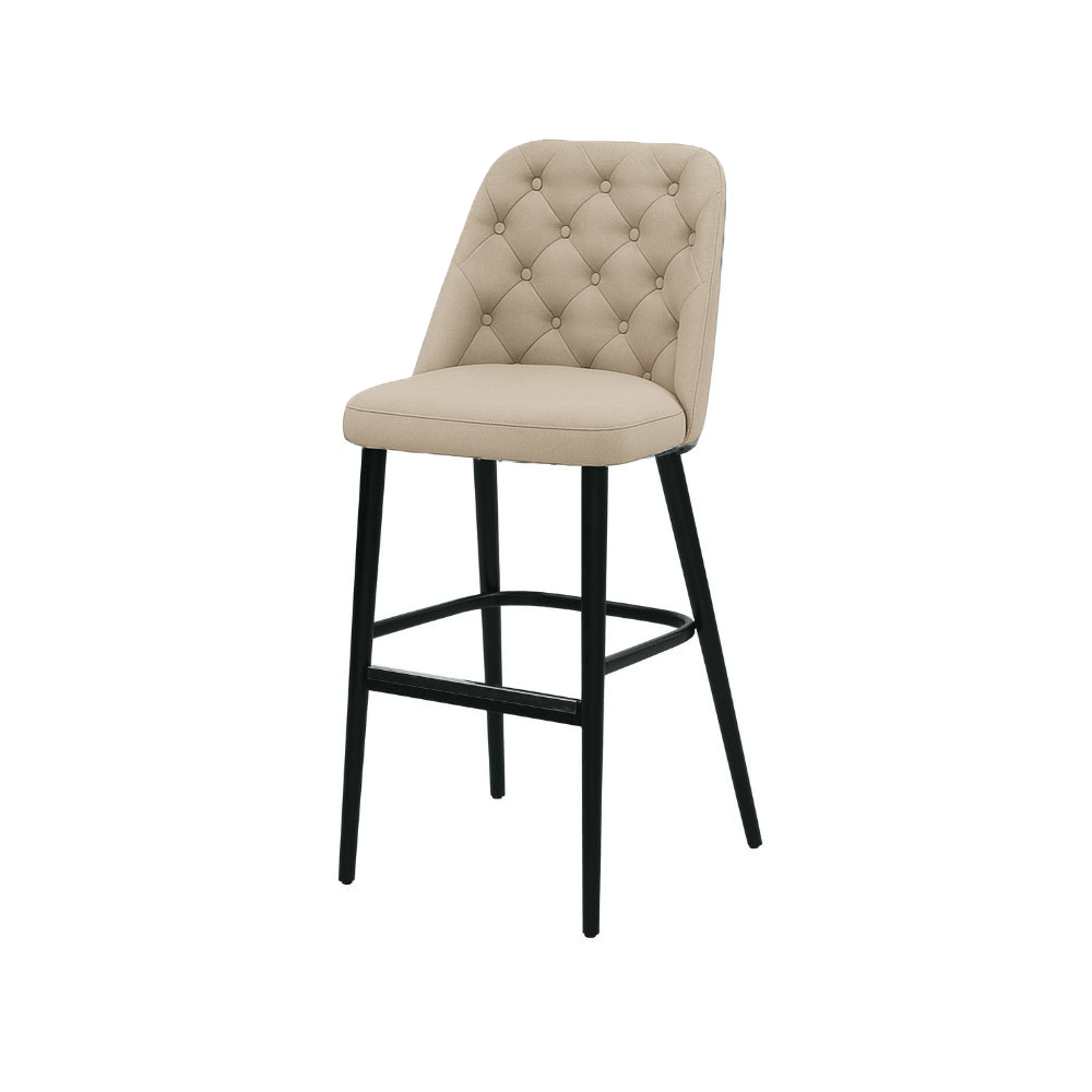Scaun bar catifea ALBASTRA | model SCOT - eScaun.ro