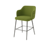 Scaun bar catifea ALBASTRA | model TEONA - eScaun.ro