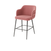 Scaun bar catifea ALBASTRA | model TEONA - eScaun.ro