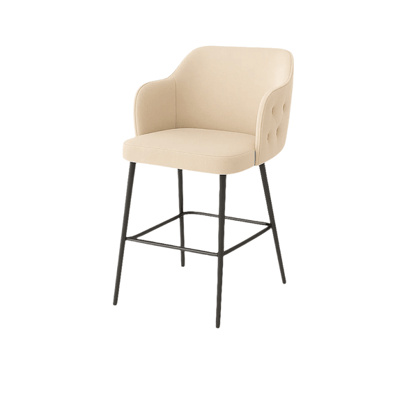 Scaun bar catifea ALBASTRA | model TEONA - eScaun.ro