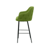 Scaun bar catifea ALBASTRA | model TEONA - eScaun.ro