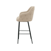 Scaun bar catifea ALBASTRA | model TEONA - eScaun.ro