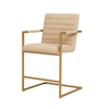 Scaun bar catifea GRI | model DONI - eScaun.ro